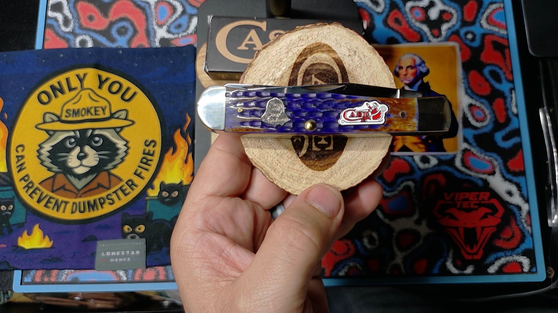Case Knives Peanut Butter and Jelly (PB&J) Smooth Bolster Traditional Folder (NIB)