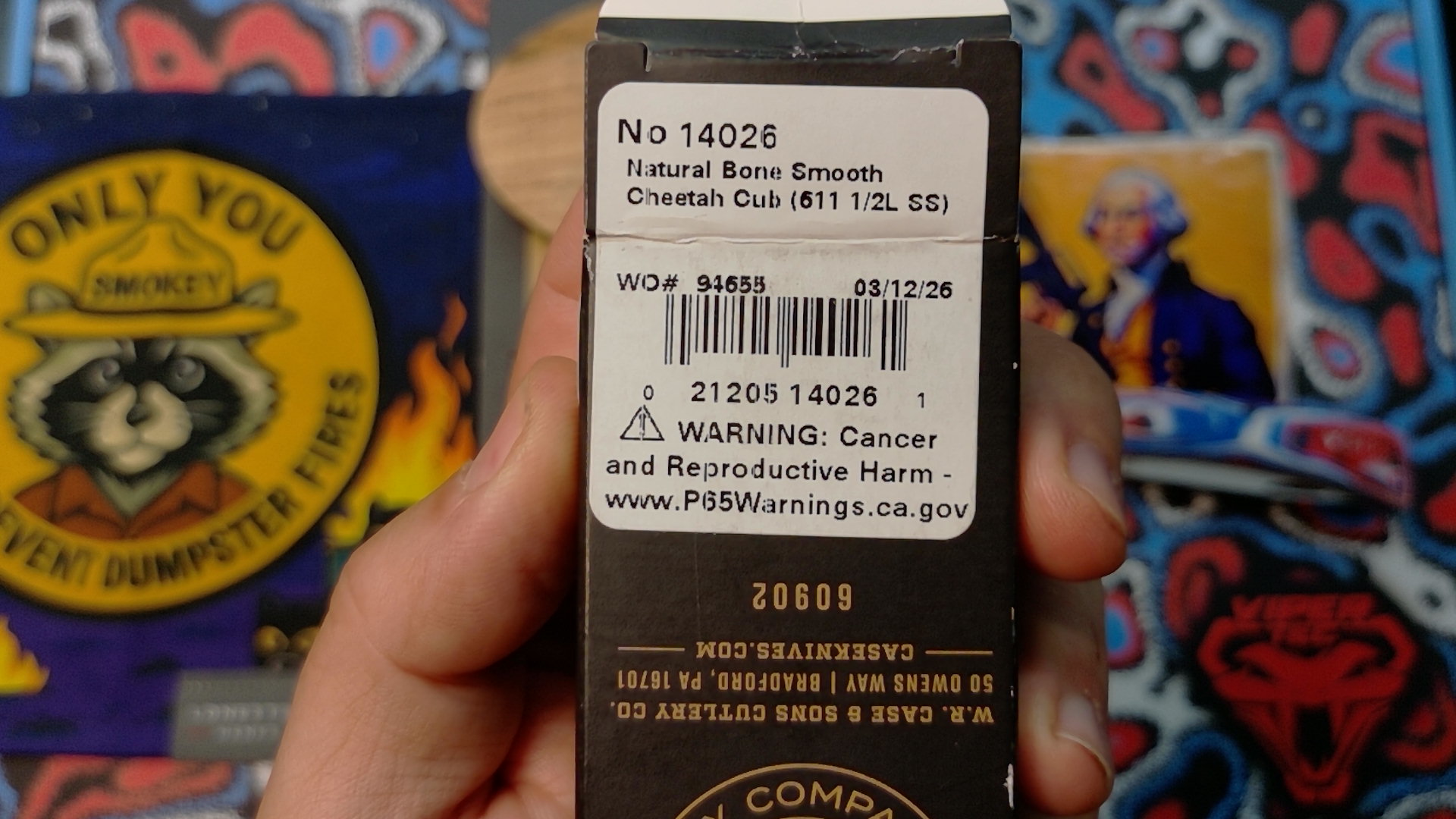 🟥⬜🟦 Case XX CA66386 Crossroads Sod Buster Jr S35VN - Red, White & Blue G-10 (NIB)
