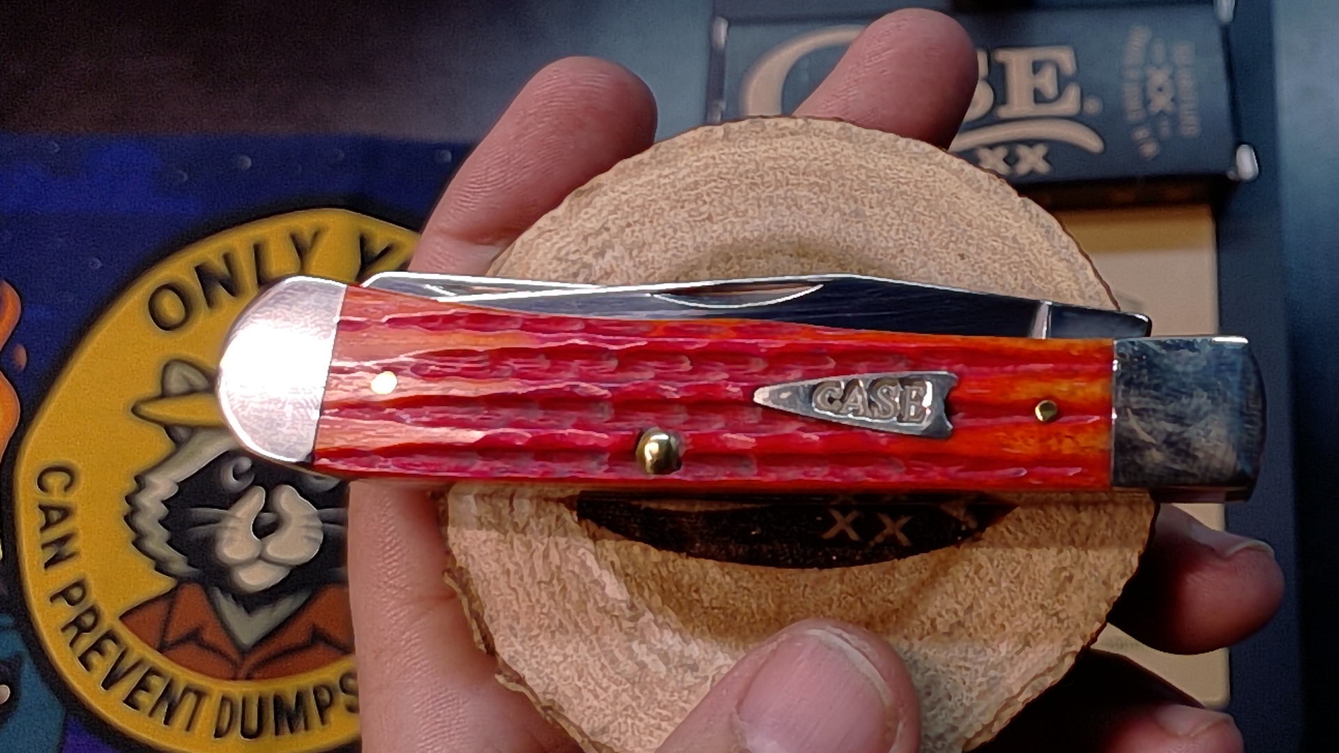 🦴 Case XX CA42320 Heritage Kinfolk Trapper - Indian Paint Brush Bone (NIB)