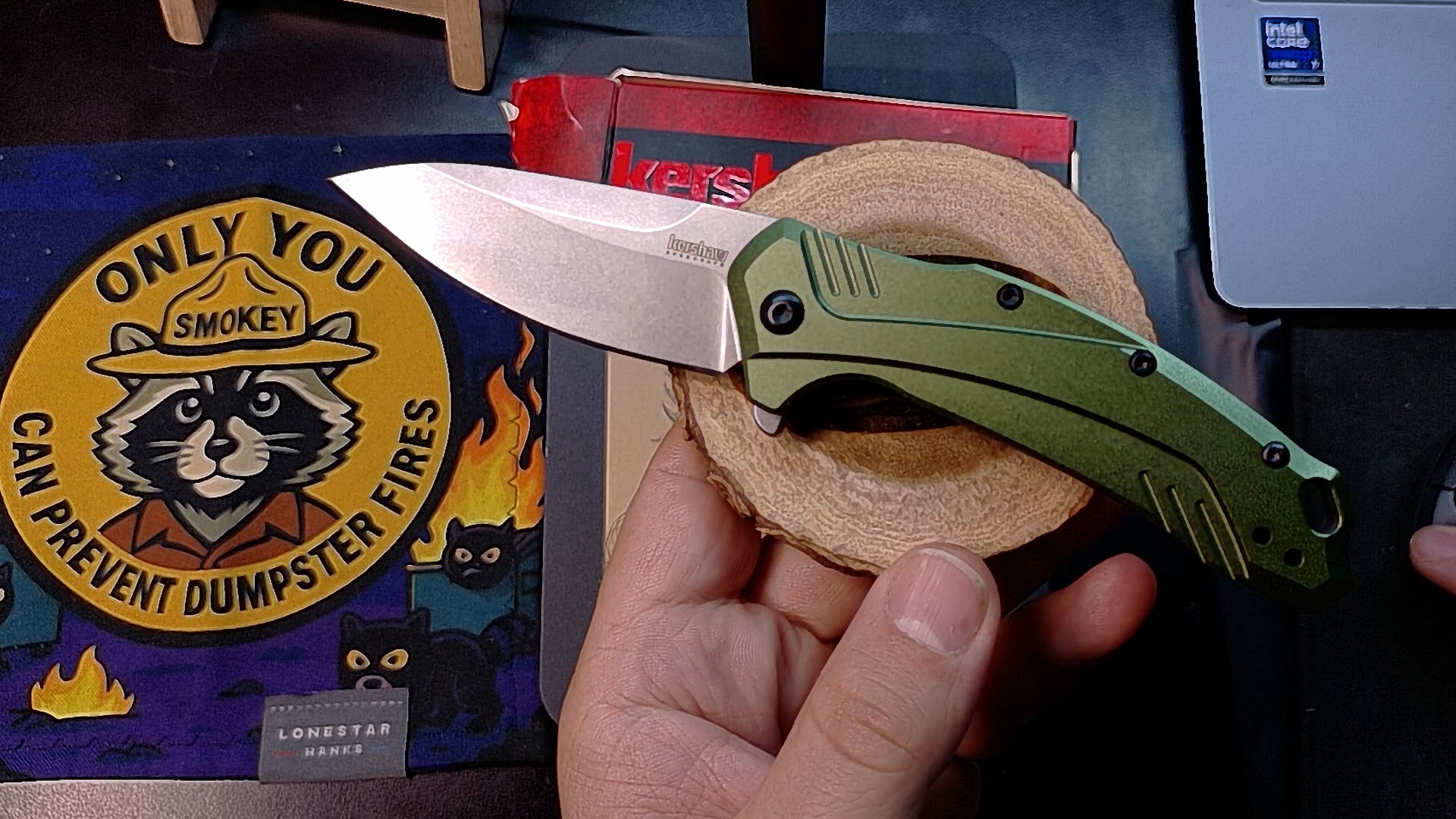 🔪 Kershaw Link 1776OLSW - Premium CPM-20CV Steel & Olive Aluminum Folder