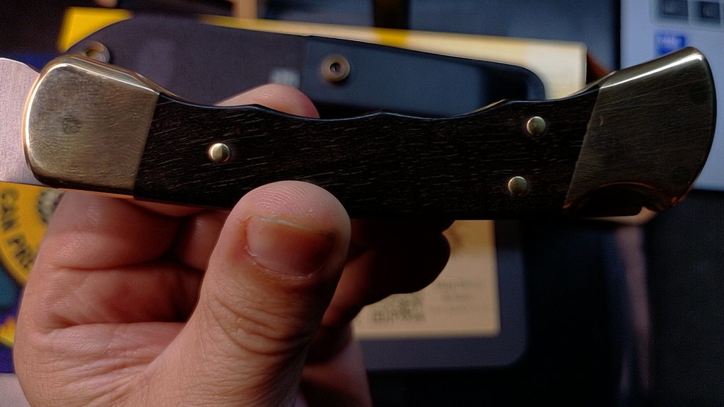 Buck 110 Folding Hunter - Finger Grooved Classic