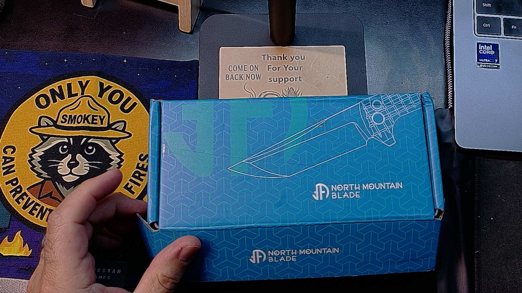 North Mountain Button Lock Folder - Donut Edition (NIB)
