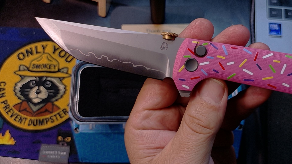 North Mountain Button Lock Folder - Donut Edition (NIB)