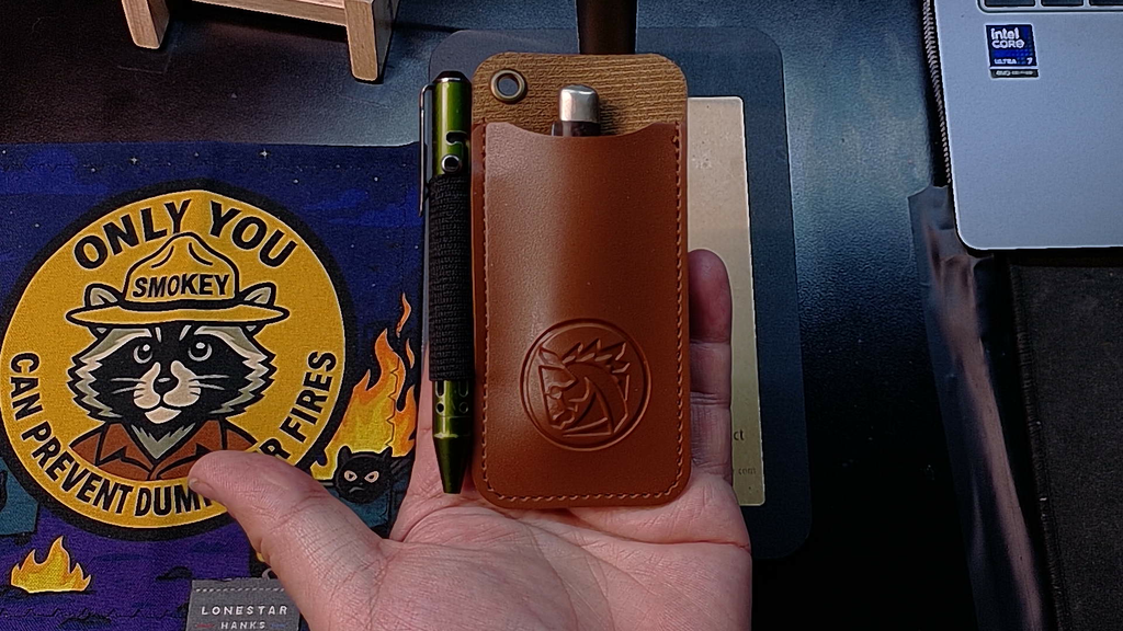 Vosteed Leather Pocket Sheath - EDC Protective Case