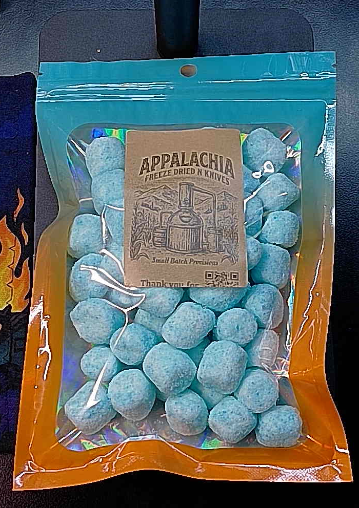 Blue Raspberry Solid Shot – Small Batch Freeze-Dried Provisions