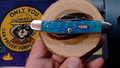 Case XX Medium Stockman - Sky Blue Crandall Jigged Bone (6318 SS)