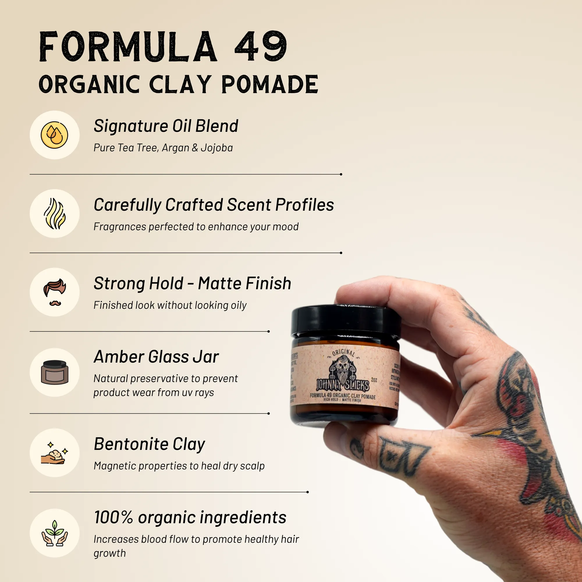 Formula 49 Johnny Slicks Pomade