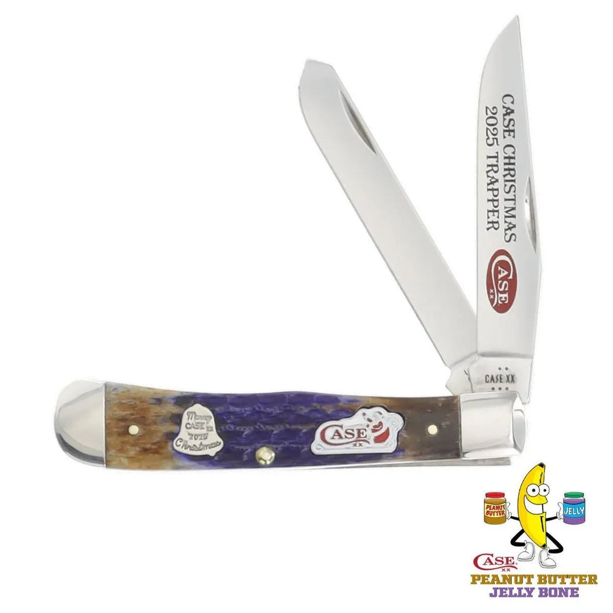 Case Knives Peanut Butter and Jelly (PB&J) Smooth Bolster Traditional Folder (NIB)