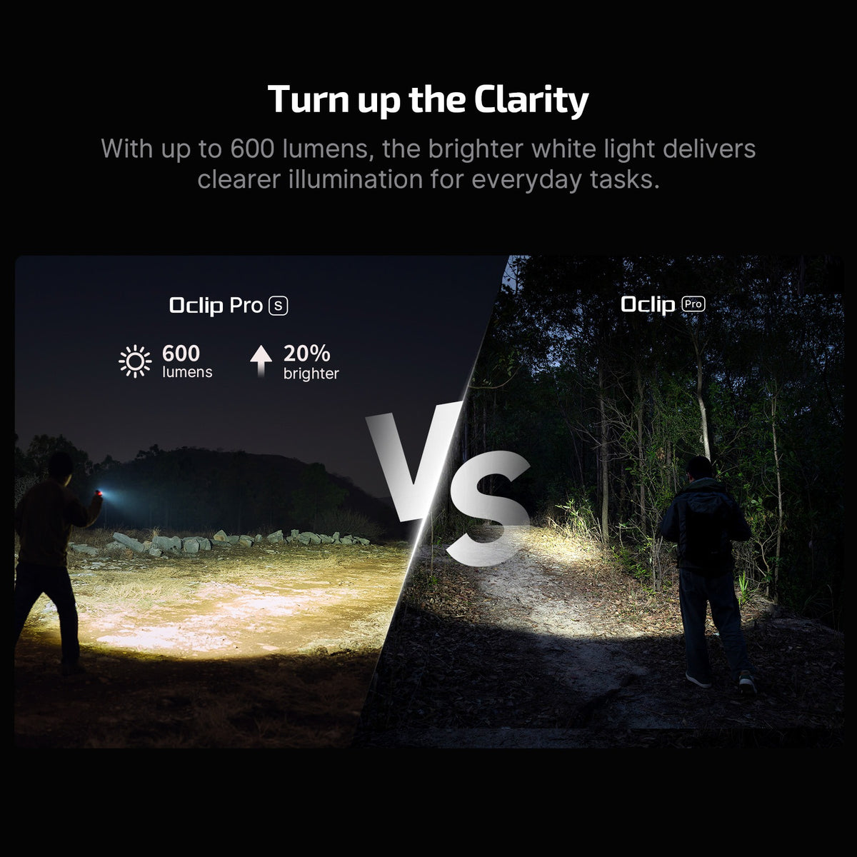 Olight Oclip Pro S Multifunctional EDC Clip Flashlight