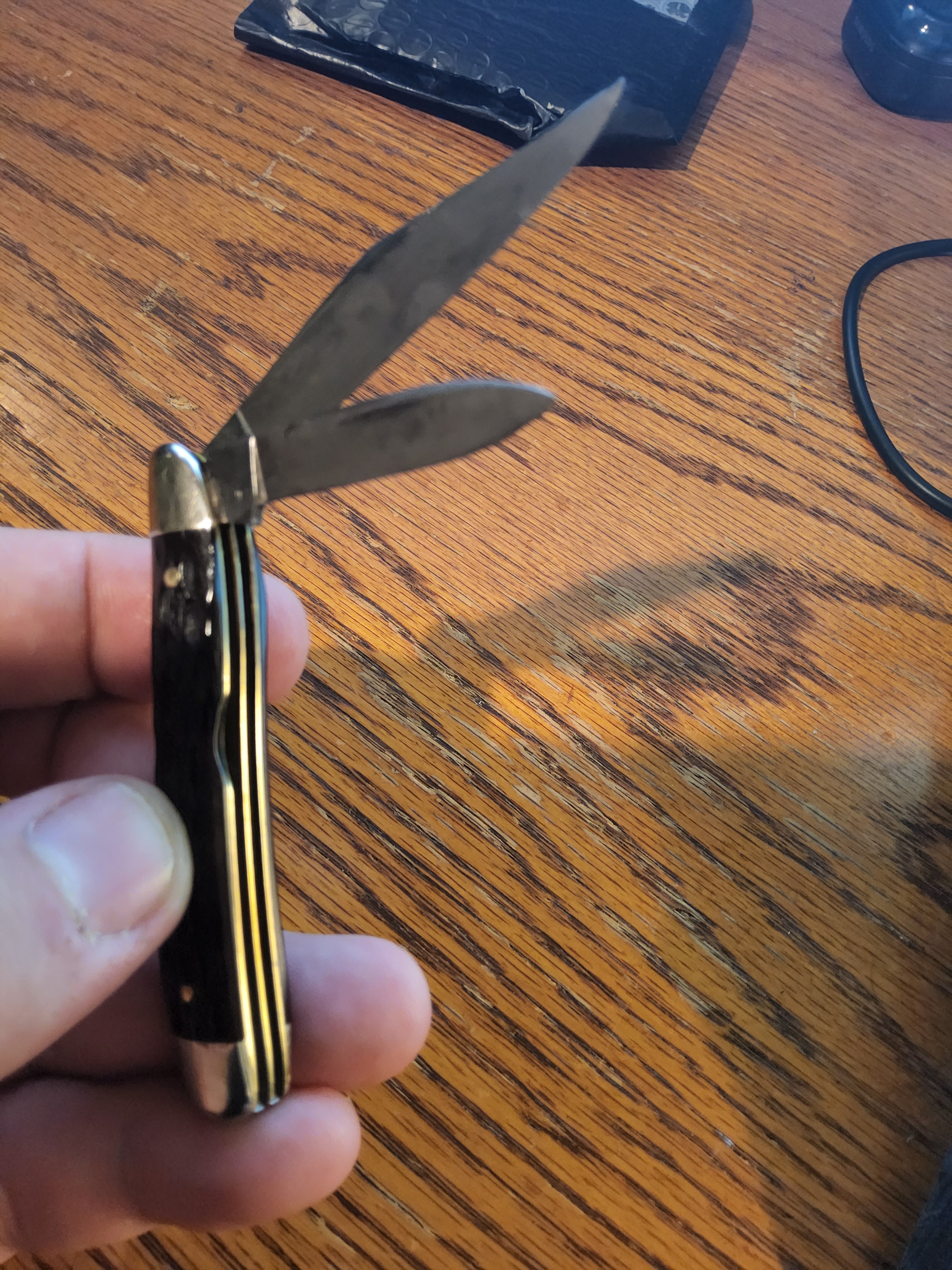 Case XX (1940-1964) 6220 Bone Peanut - Collector Grade - No Cracks