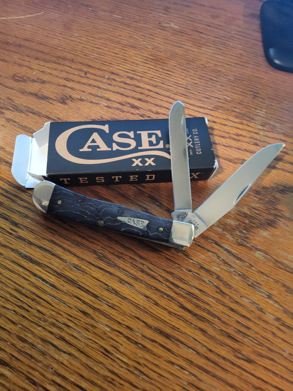 Case XX 11010 Gray Birdseye Maple Trapper (7254 SS) - Discontinued Collector’s Edition