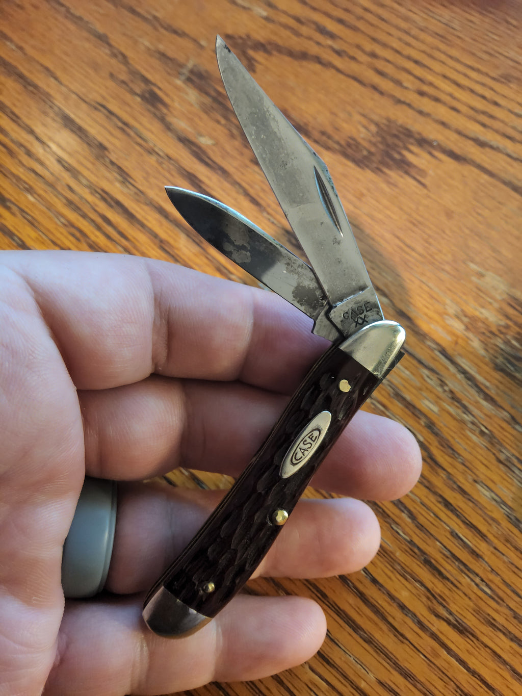 Case XX (1940-1964) 6220 Bone Peanut - Collector Grade - No Cracks