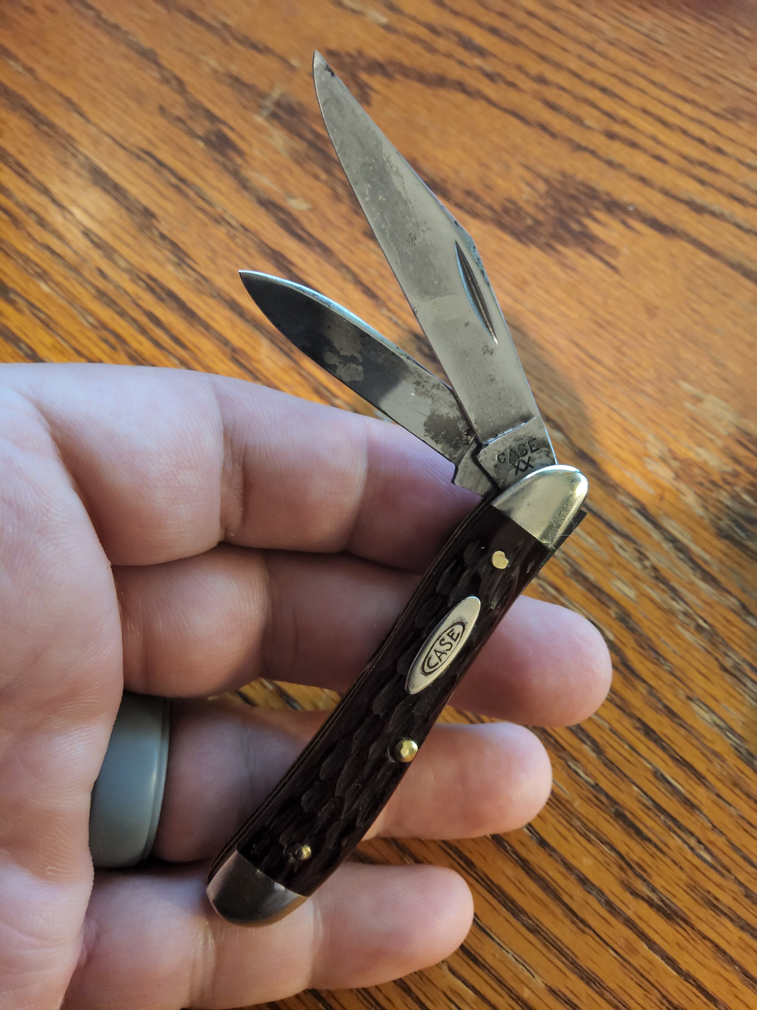Case XX (1940-1964) 6220 Bone Peanut - Collector Grade - No Cracks