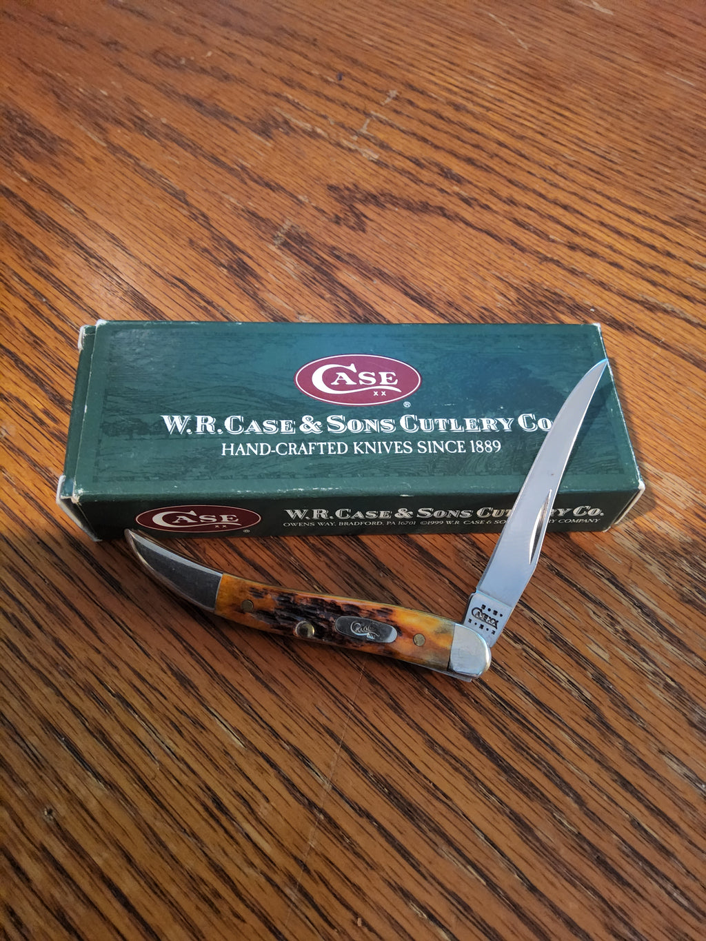 Case XX Texas Autumn Bone Small Texas Toothpick (610096 SS)