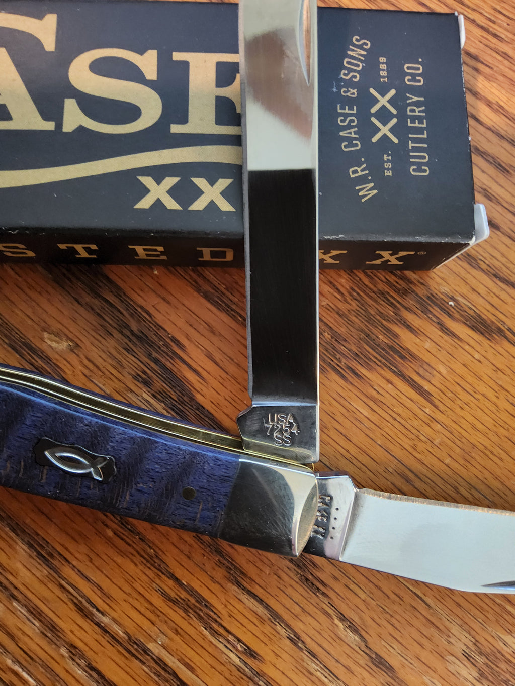 Case 80540 Trapper – 2022 Smooth Purple Curly Maple Handle, Limited Edition, Out of Stock Everywhere