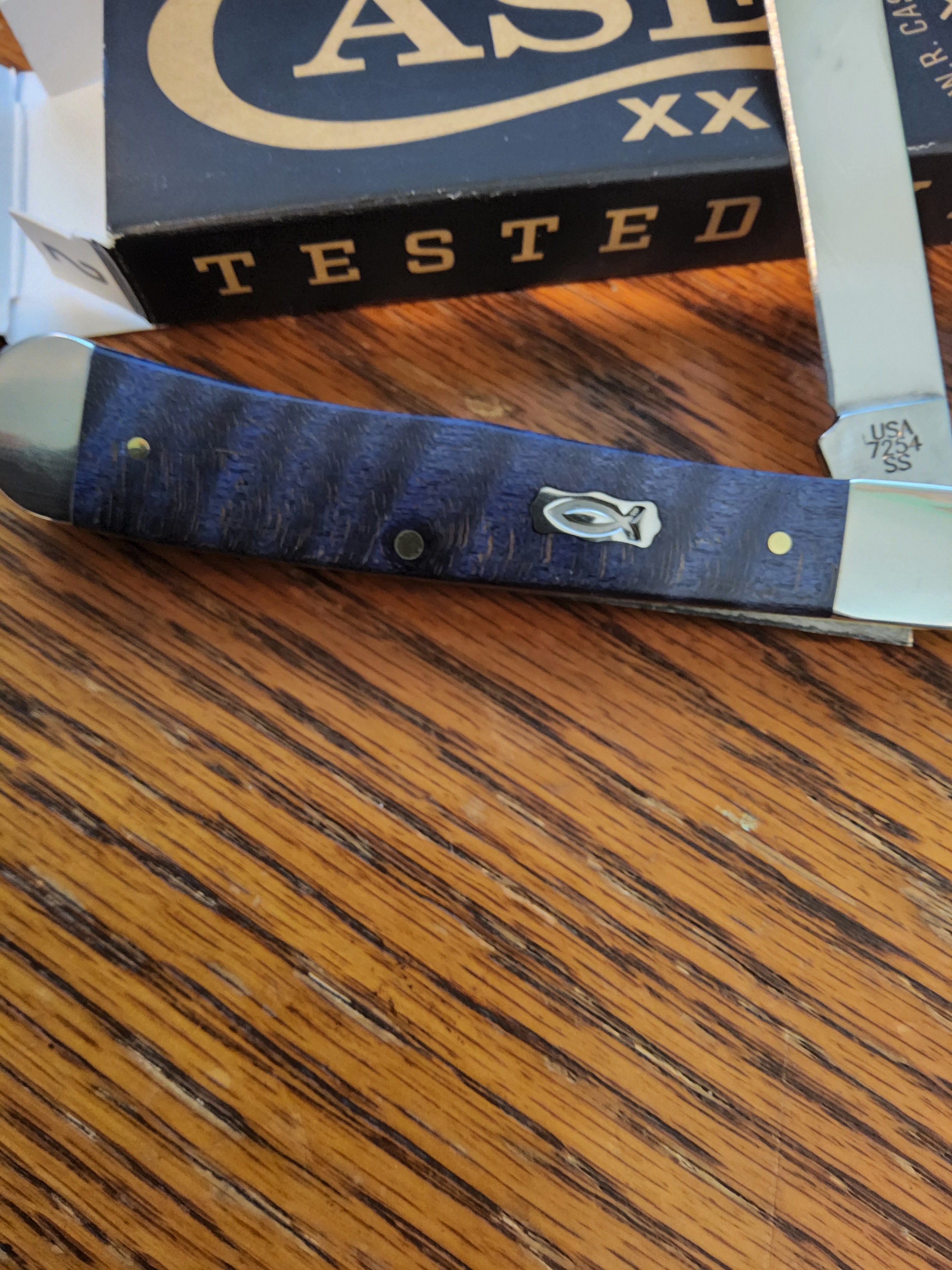 Case 80540 Trapper – 2022 Smooth Purple Curly Maple Handle, Limited Edition, Out of Stock Everywhere