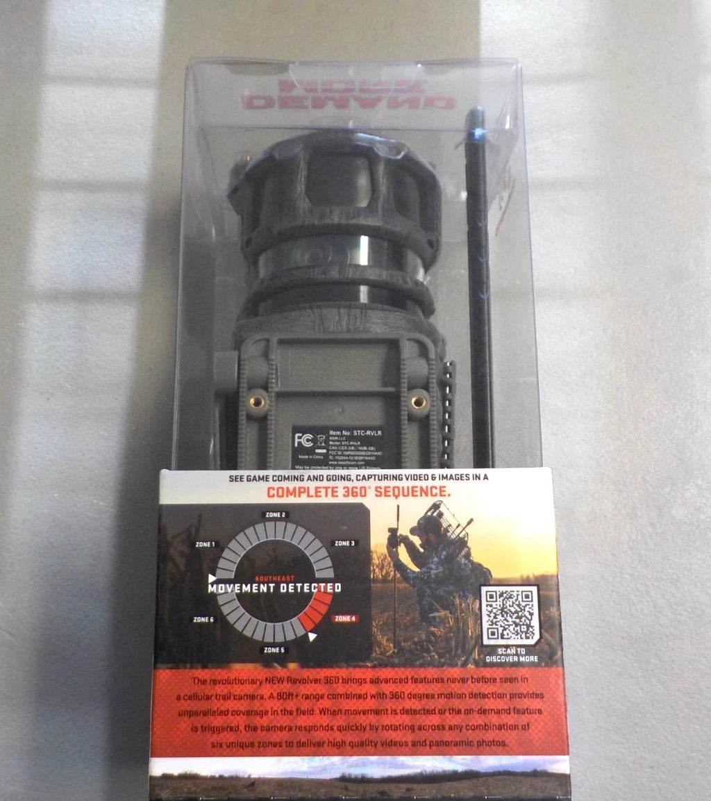 STEALTH CAM REVOLVER / 36MP / 360DEG CELLULAR TRAIL CAMERA