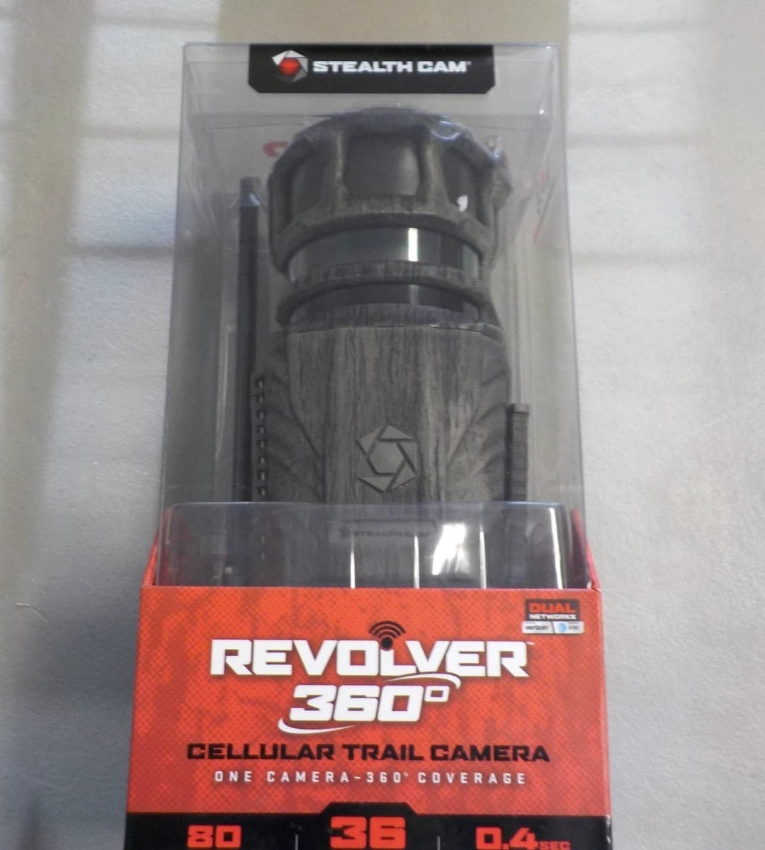 STEALTH CAM REVOLVER / 36MP / 360DEG CELLULAR TRAIL CAMERA