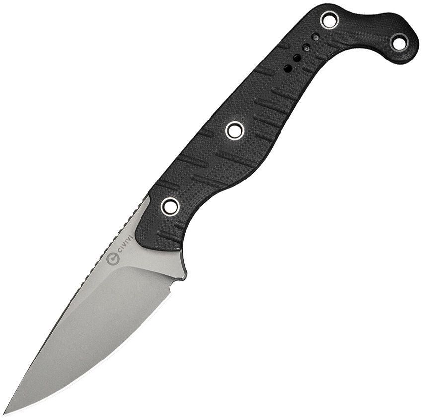 Civivi Sokn with Full Tang Black Micarta and sheath